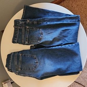 Pair of boys size 10 straight fit jeans 1 Gap/1 Old Navy